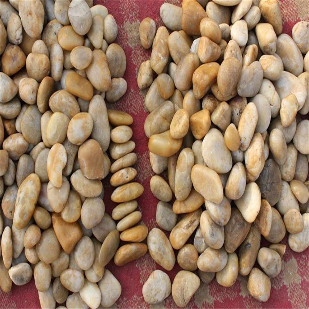 Marble Machine Made Pebble Stone Tumbled Gravel For Walkway/driveway Cobbles